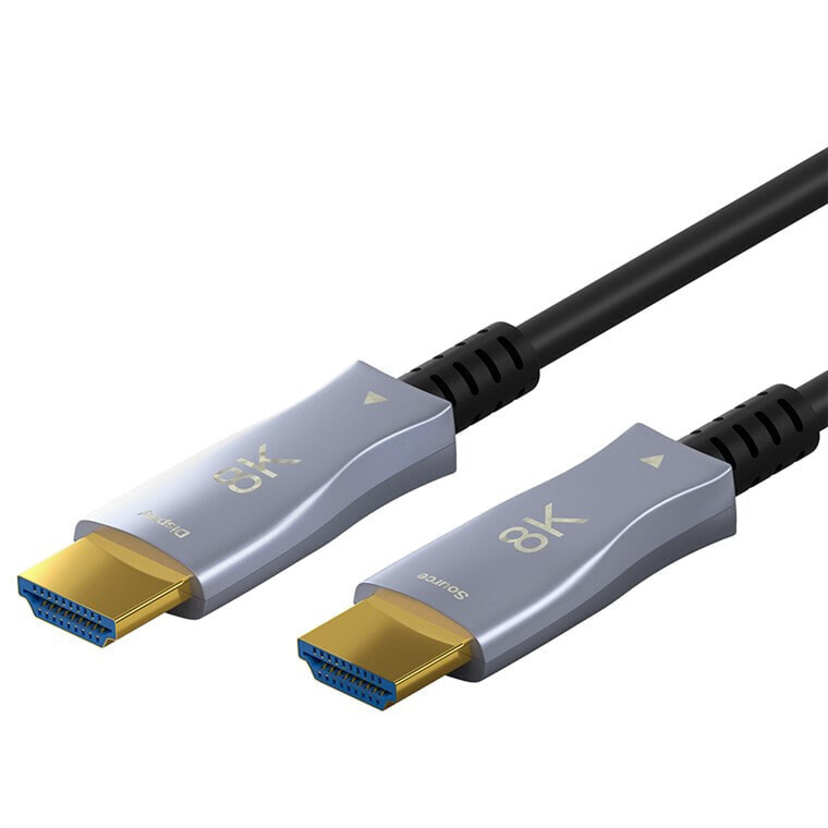 Goobay 65558 - Aktiv Optisches HDMI Kabel AOC 8K 60Hz 10 m - Cable - Digital/Display/Video