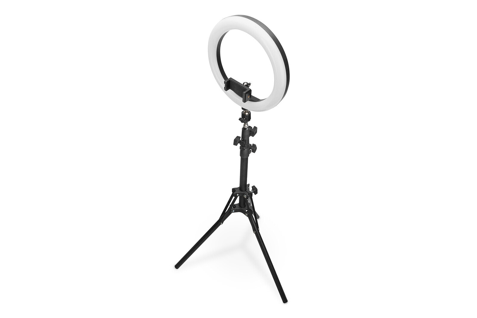 DIGITUS LED Ring Light 10 inch, extendable tripod stand