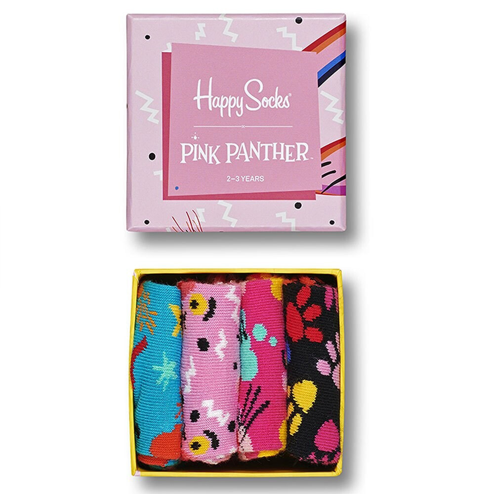 HAPPY SOCKS Pink Panther Socks 4 Pairs