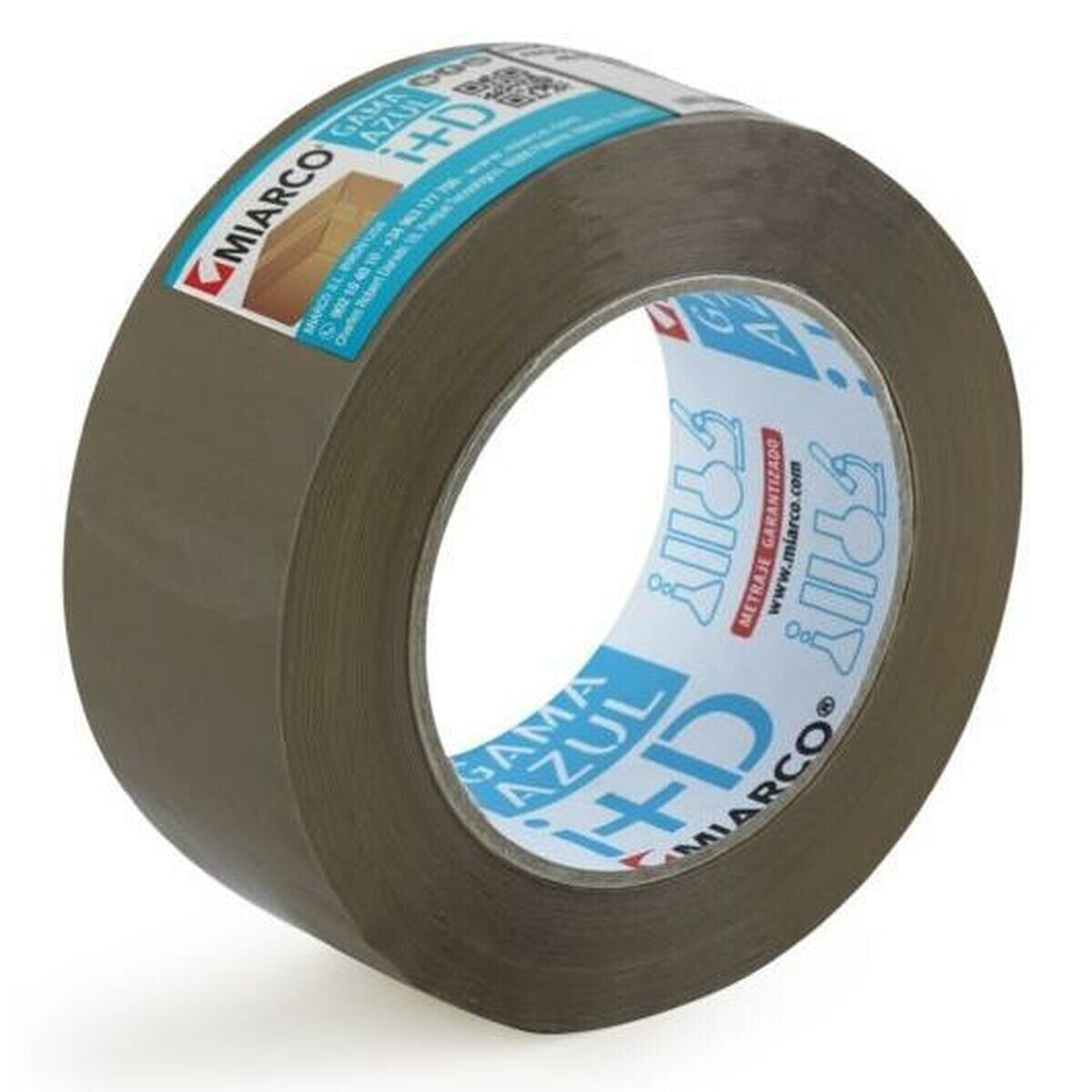 Adhesive Tape MIARCO Brown Multicolour 48 x 132 mm (6 Pieces)