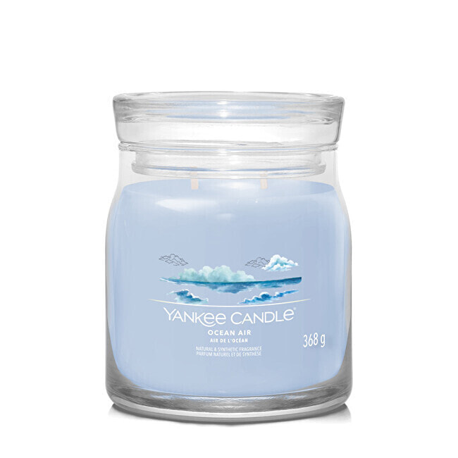 Aromatic candle Signature glass medium Ocean Air 368 g