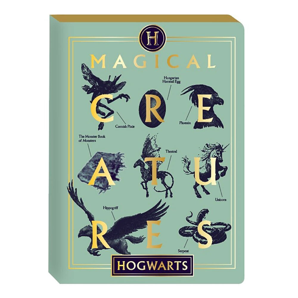 HARRY POTTER Magical Creatures A5 Flexi Notebook