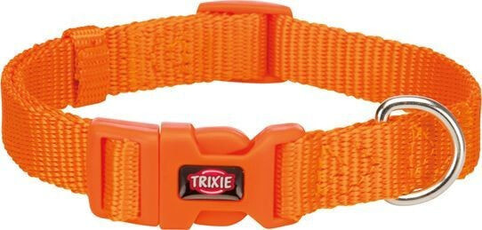Trixie Collar Premium, papaya color. S 25–40 cm / 15 mm