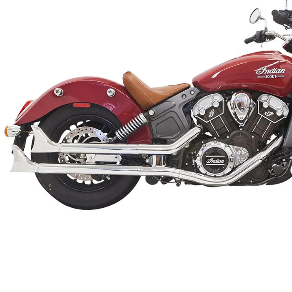 BASSANI XHAUST Fishtail 2.25´´ Indian Scout 60 not homologated muffler