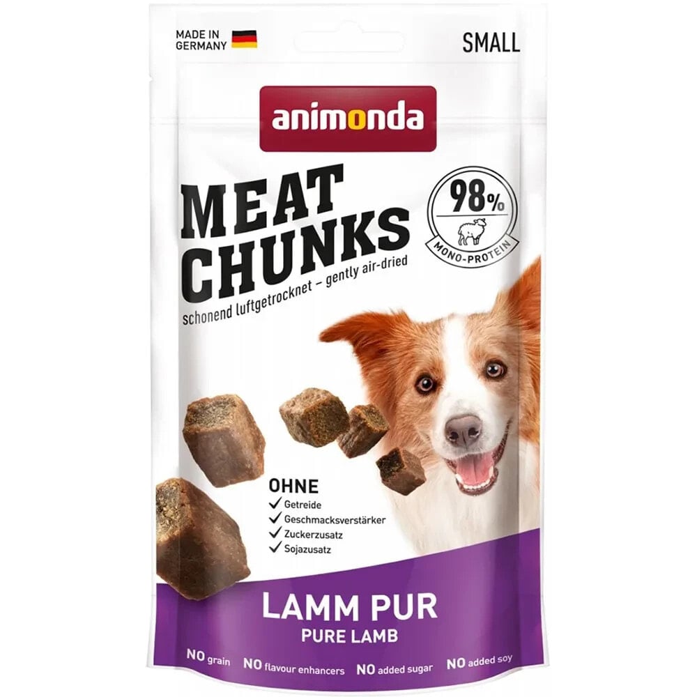 ANIMONDA Meat Chunks Lamb dog treat 60g