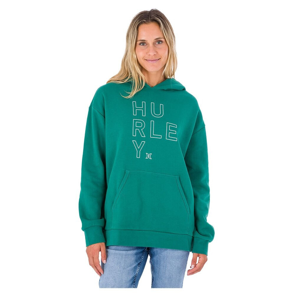 HURLEY Os Outline Text Hoodie