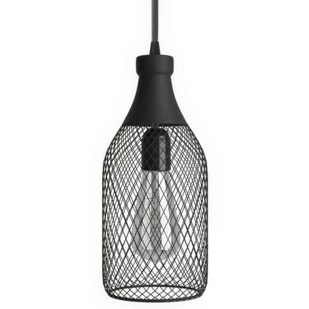 CREATIVE CABLES Pendant lamp Jeroboam bottle lampshade with bulb 1.2 m