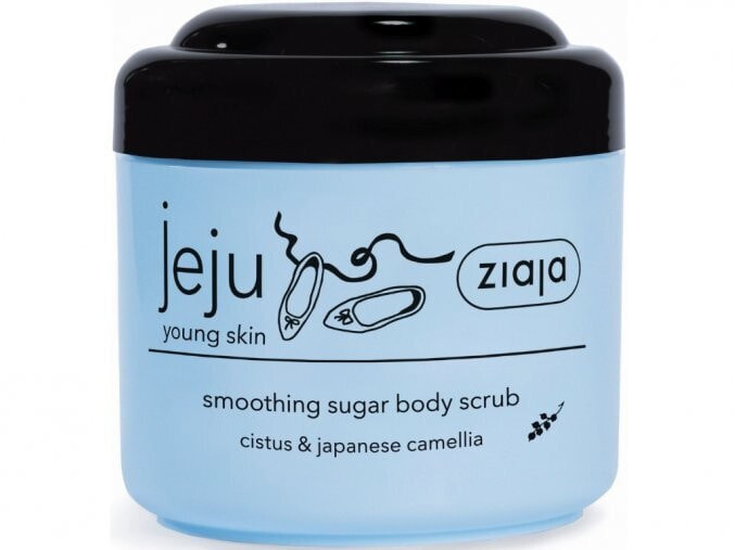 Ziaja Jeju Smoothing Sugar Body Scrub  Разглаживающий сахарный скраб для тела 200 мл