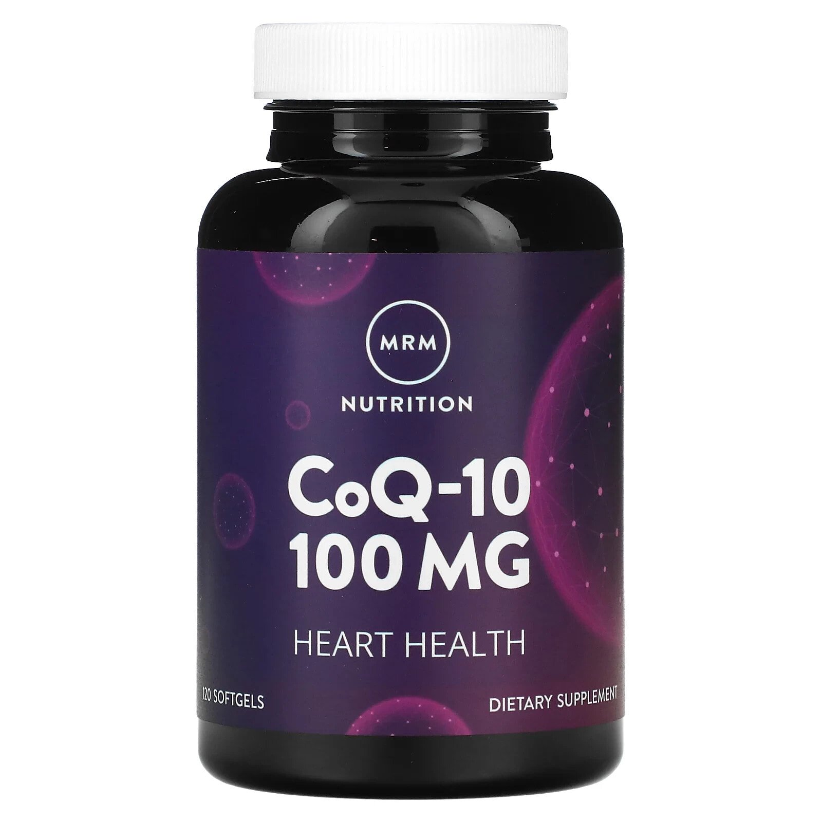 MRM Nutrition, Nutrition, коэнзим Q10, 100 мг, 120 мягких таблеток