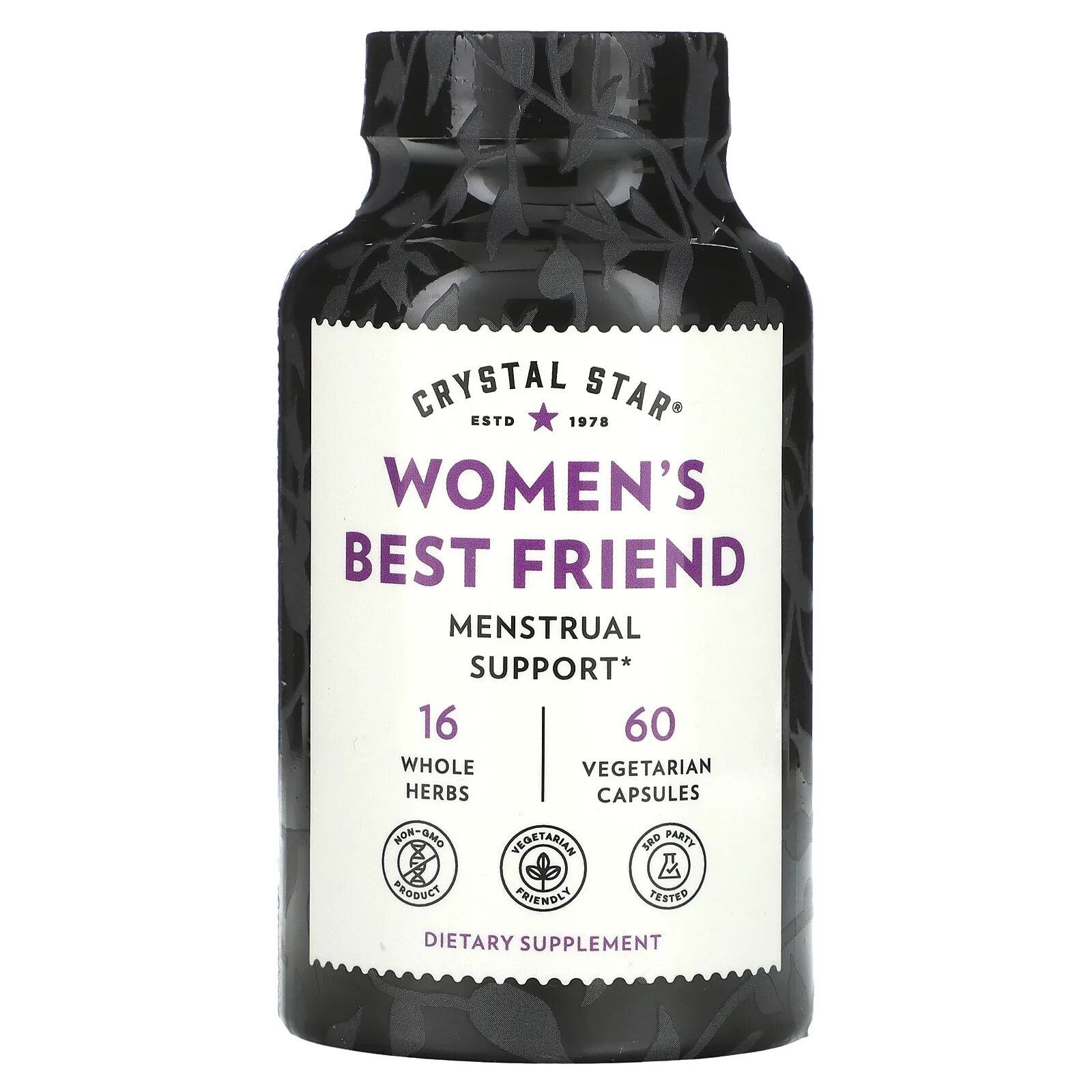 Crystal Star, Women's Best Friend, 60 Vegetarian Capsules