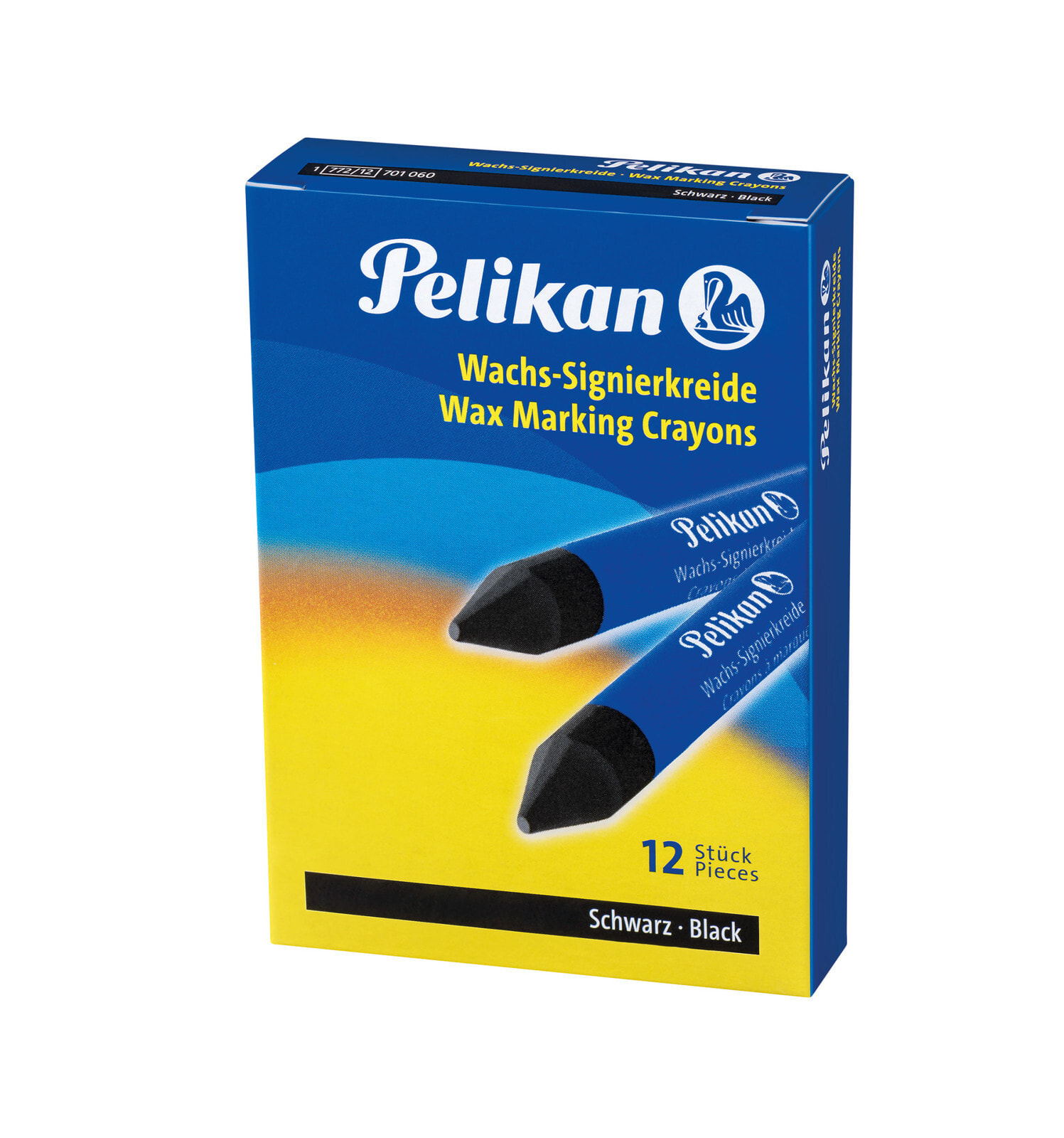 Pelikan 701060 мел для письма Черный 12 шт