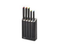 Joseph Joseph Elevate - Knife set - Stainless steel - 1 tools - Knife sharpener - Black - Black