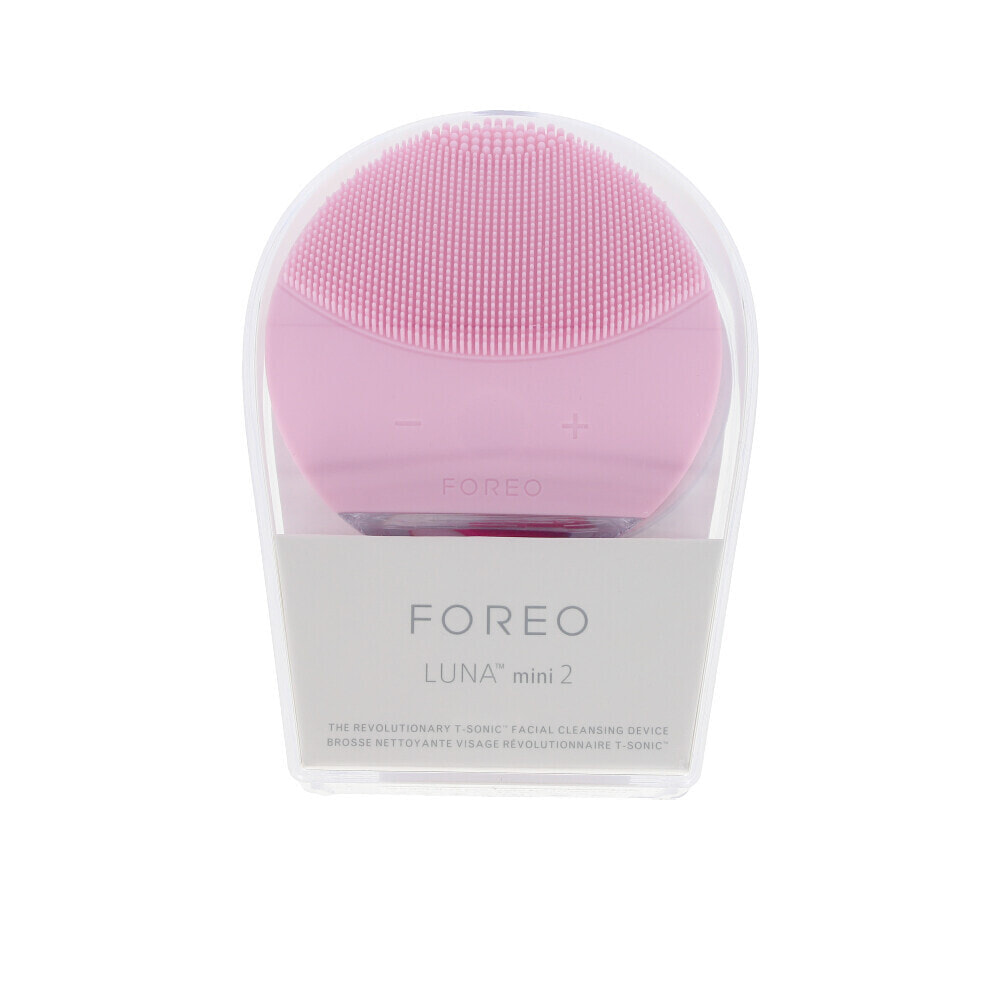 Foreo Luna Mini 2 Ультразвуковая силиконовая щетка для очищения и массажа лица, розовая