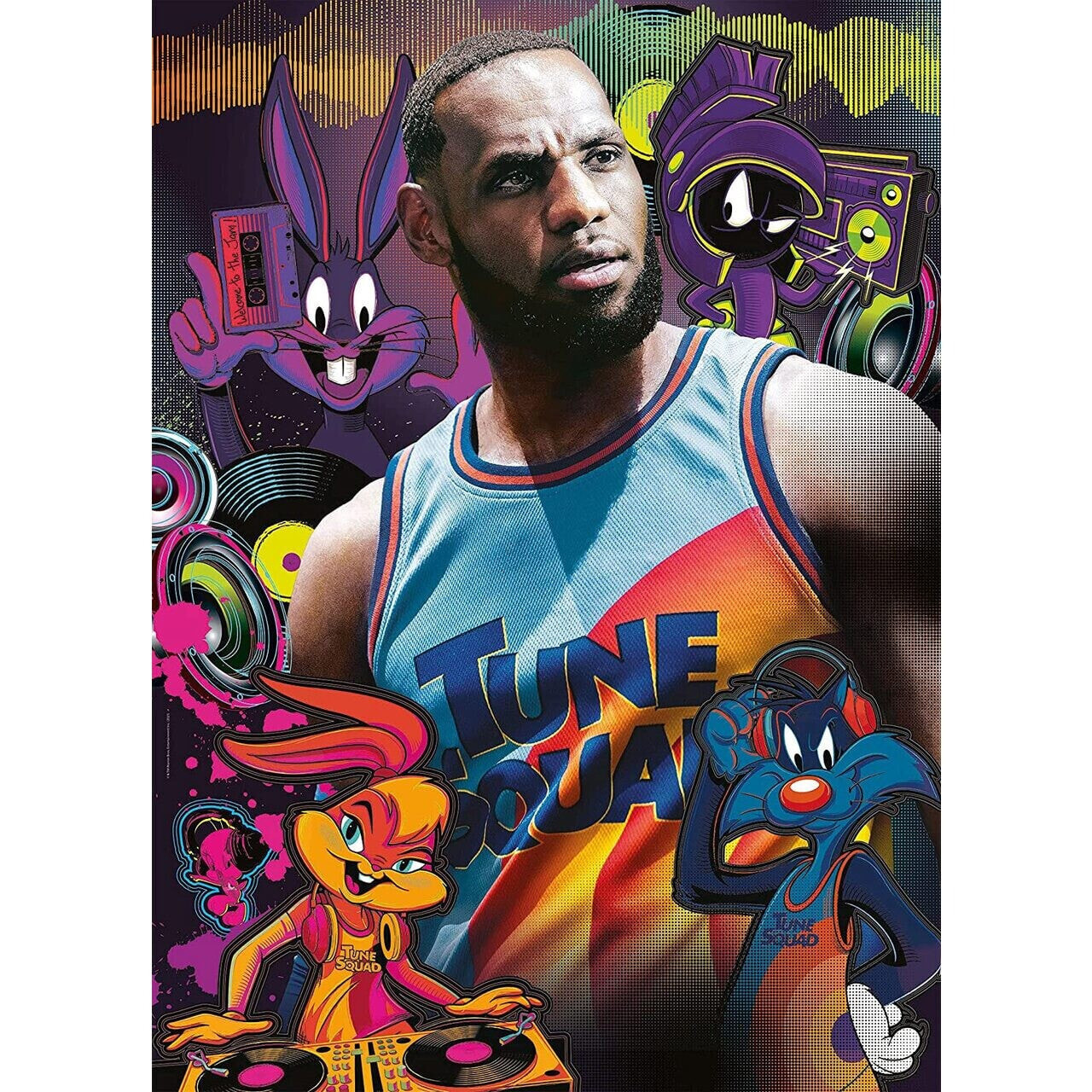 Puzzle 1000 Teile Clementoni - Space Jam