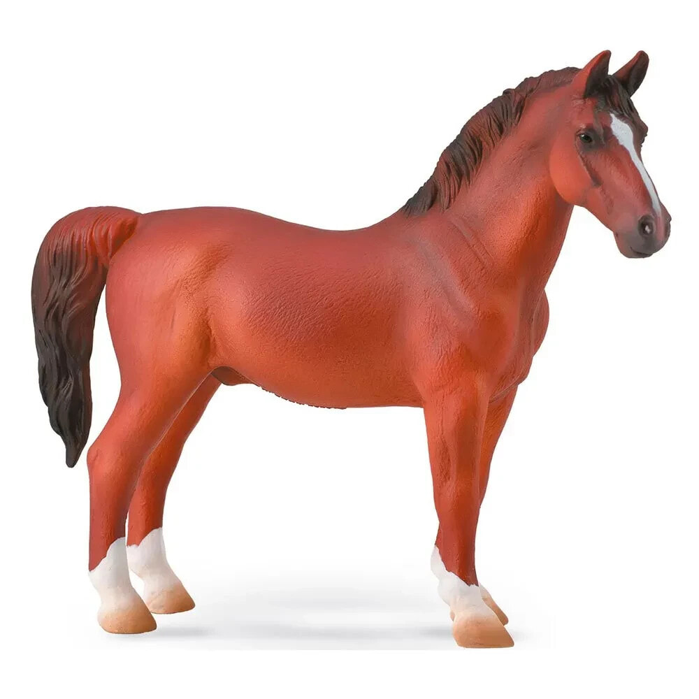 COLLECTA Stallion Hackney Castaño XL Figure