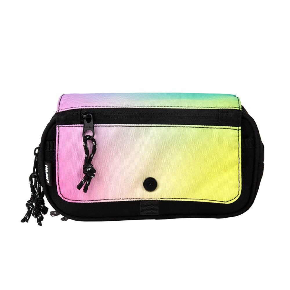MILAN 3-Zip Pencil Case With A Flap Sunset Series