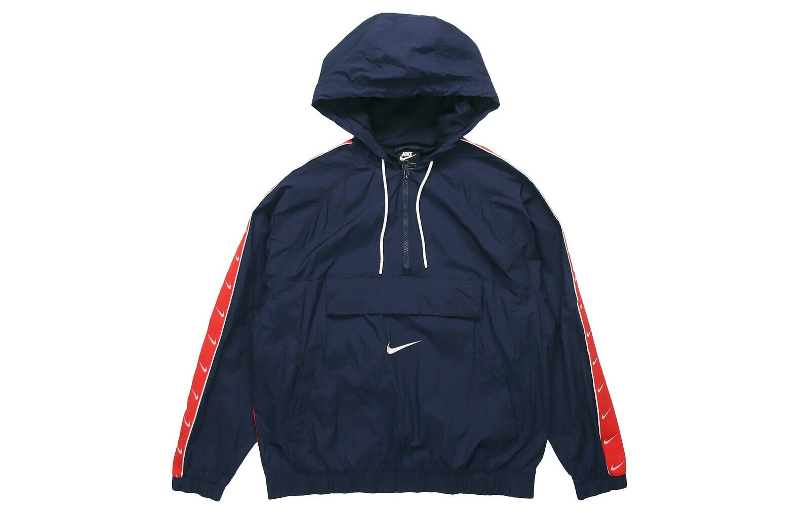 Nike NSW Big Swoosh 半拉链串标运动连帽Logo夹克 男款 / Куртка Nike NSW Big Swoosh Logo CD0420-451