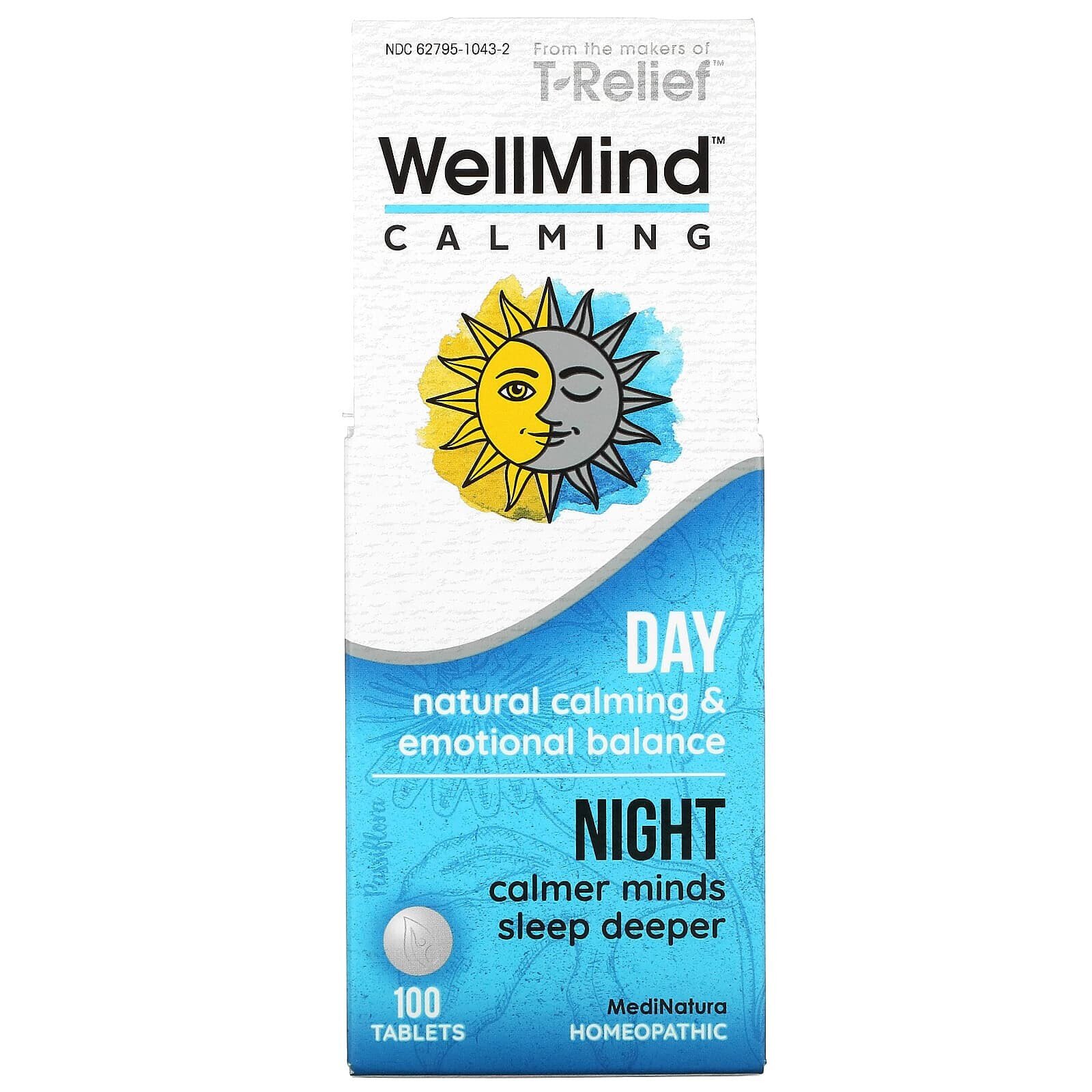 WellMind™ Calming Day/Night, 100 Tablets