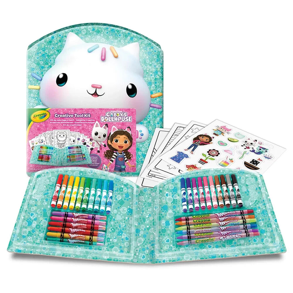 CRAYOLA Gabby´s house creative case 44 pieces