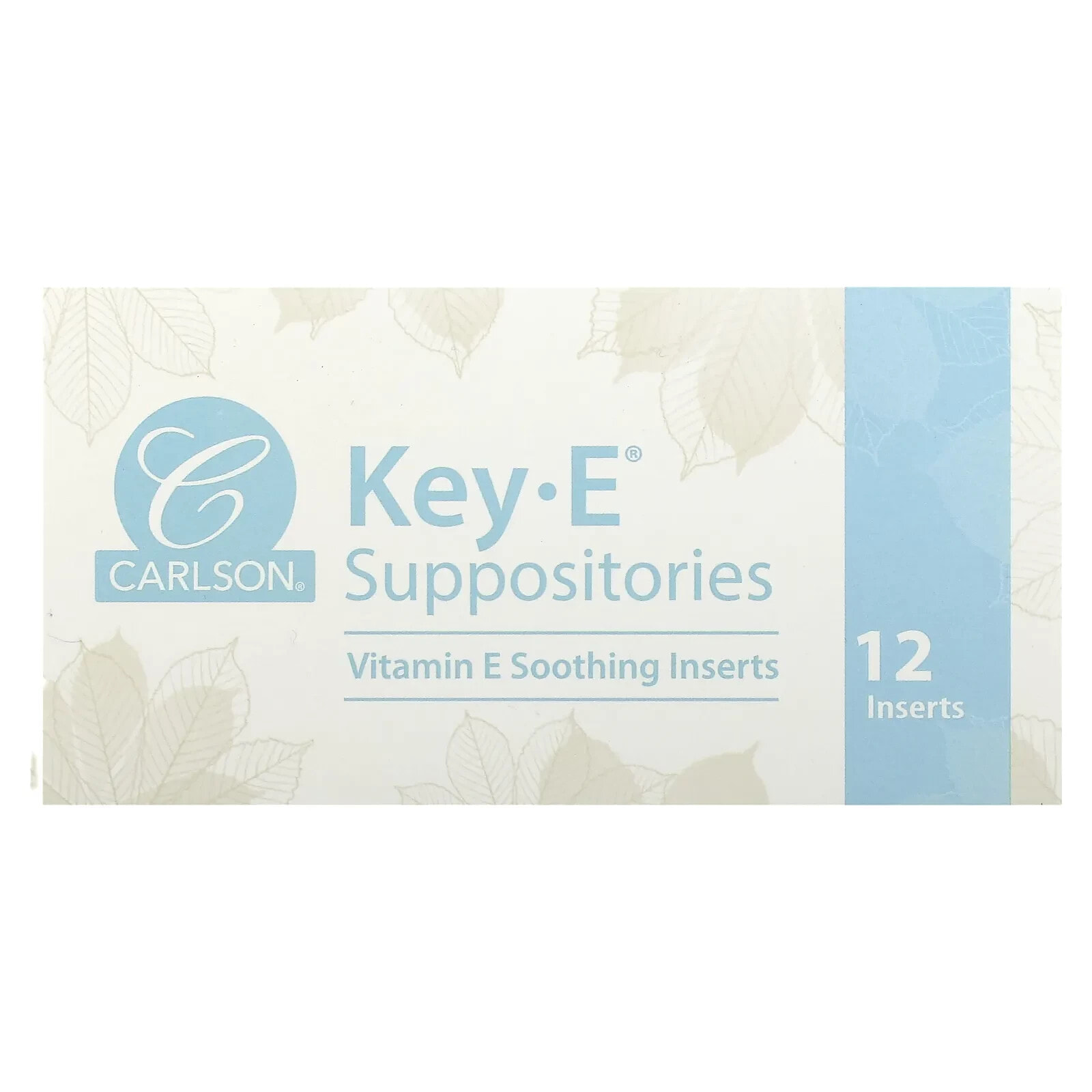 Key-E Suppositories, 24 Inserts