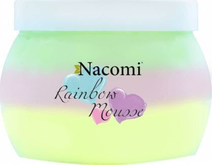 Nacomi Rainbow Mousse  Легкий увлажняющий мусс для тела с арбузным ароматом 200 мл