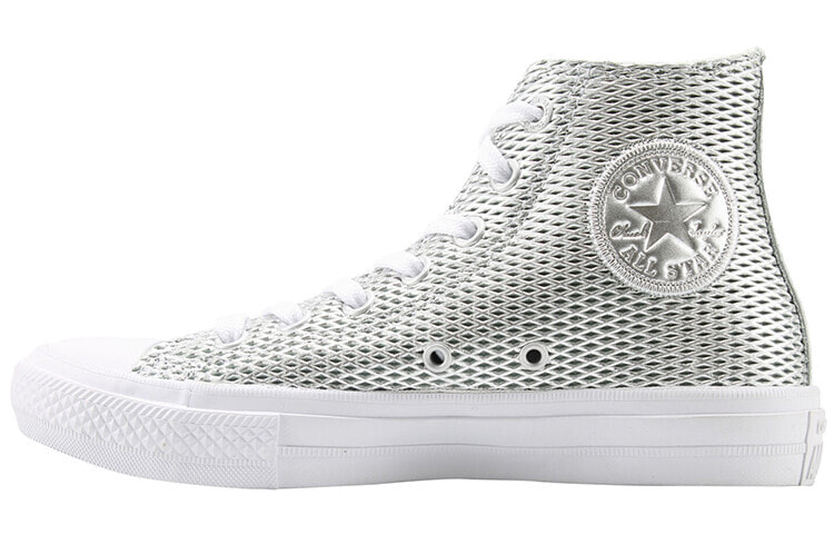 Converse Chuck Taylor All Star II High 女款 银 / Кеды Converse Chuck Taylor 555798C