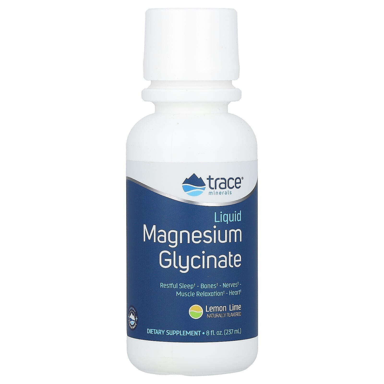 Liquid, Magnesium Glycinate, Lemon Line, 8 fl oz (237 ml)