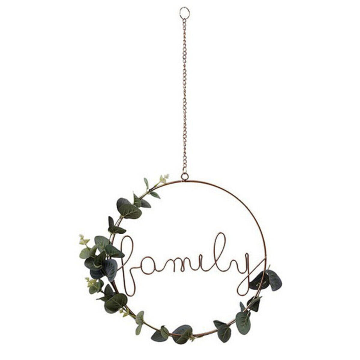 Hanging decoration Family Ø 31 cm Golden