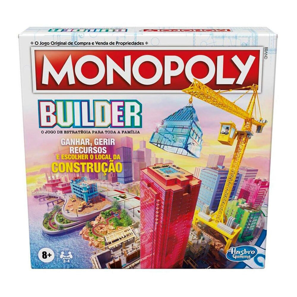 HASBRO Monopoly Builder Portuguese Board Game