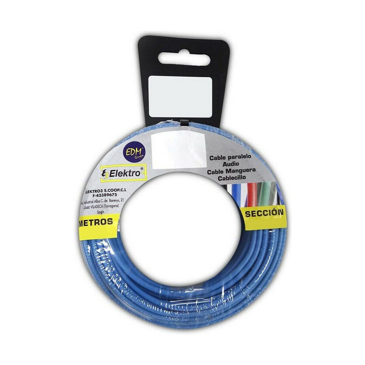 Cable EDM Blue 5 m 1,5 mm
