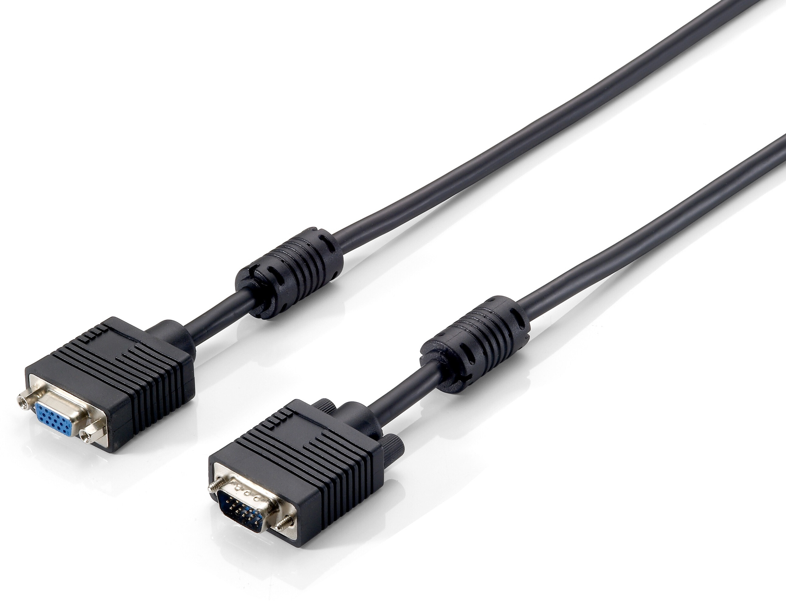 Equip 118807 VGA кабель 1,8 m VGA (D-Sub) Черный