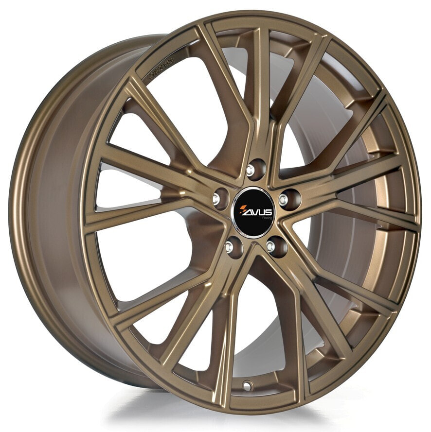 Колесный диск литой Avus Racing AF18 bronze 8.5x19 ET47 - LK5/120 ML65.1