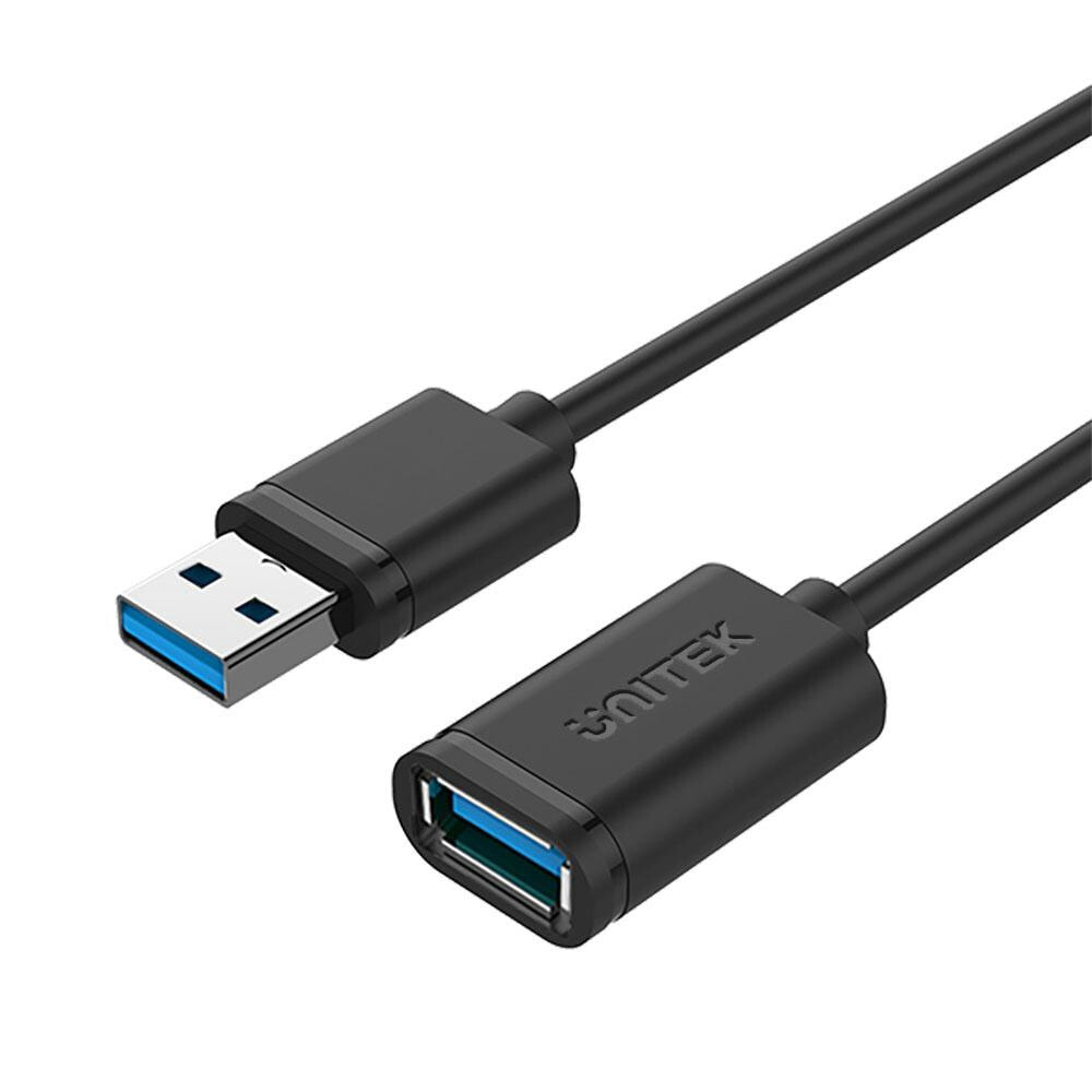 UNITEK Y-C457GBK USB кабель 1 m 3.2 Gen 1 (3.1 Gen 1) USB A Черный