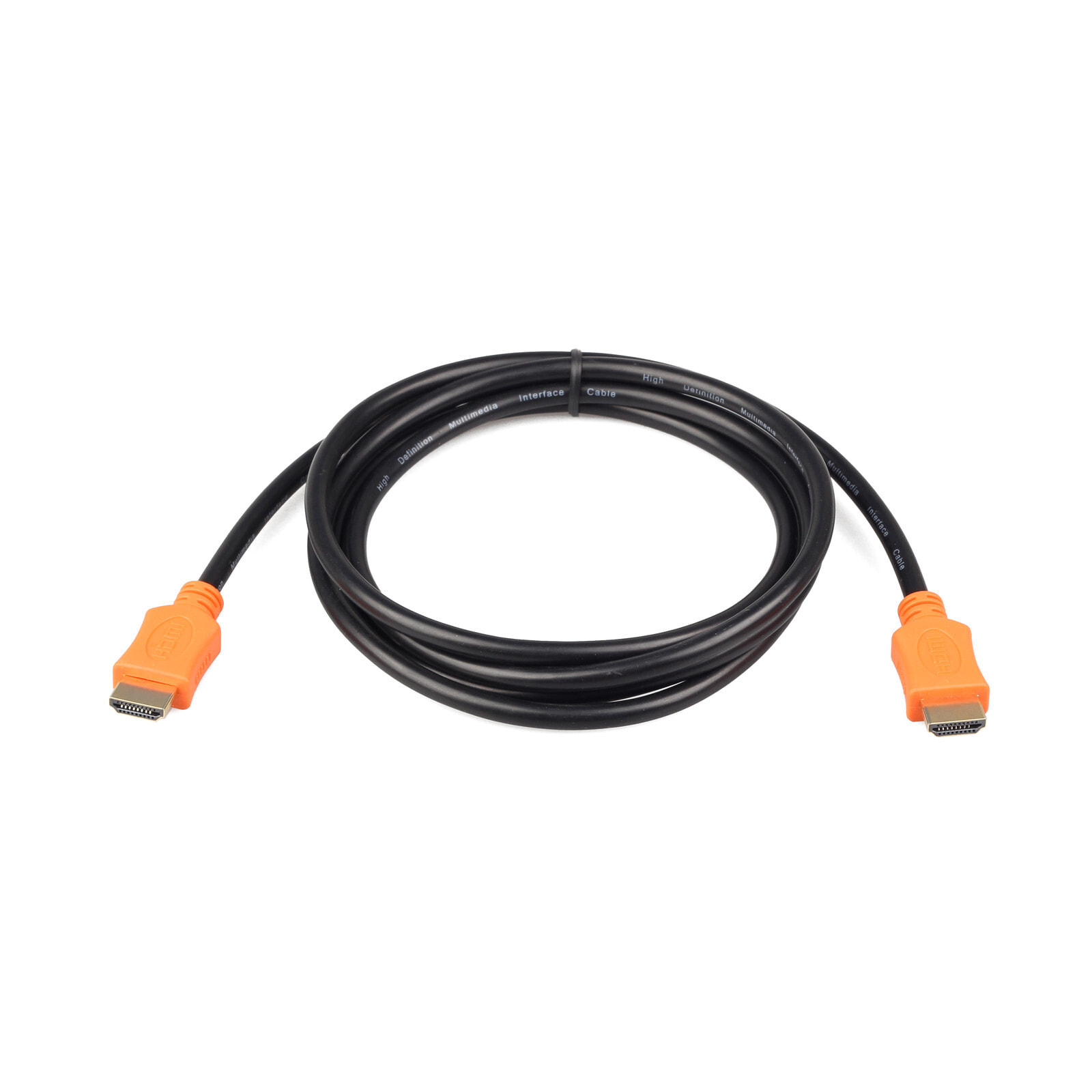 Gembird CC-HDMI4L-1M HDMI кабель HDMI Тип A (Стандарт) Бежевый, Оранжевый