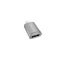 TerraTec CONNECT C12 - USB Type-C - HDMI - Grey