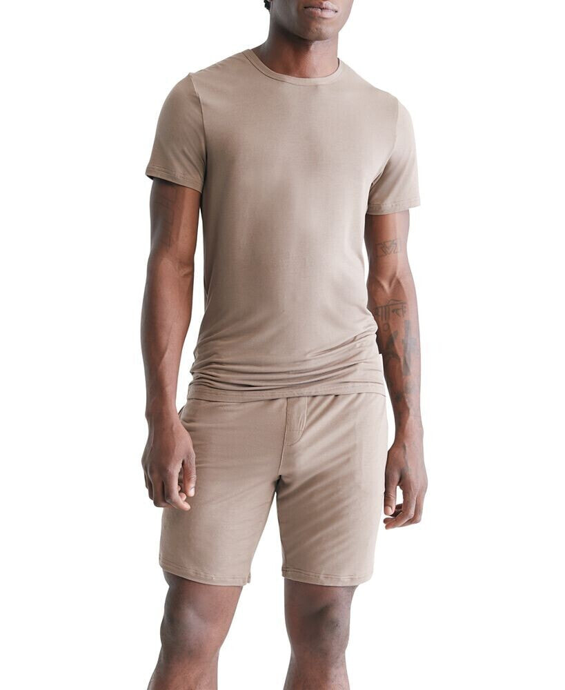 Calvin Klein men's Ultra Soft Modern Modal Crewneck Lounge T-Shirt