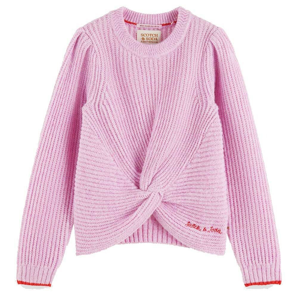 SCOTCH & SODA Relaxed-Fit Knotted Sweater