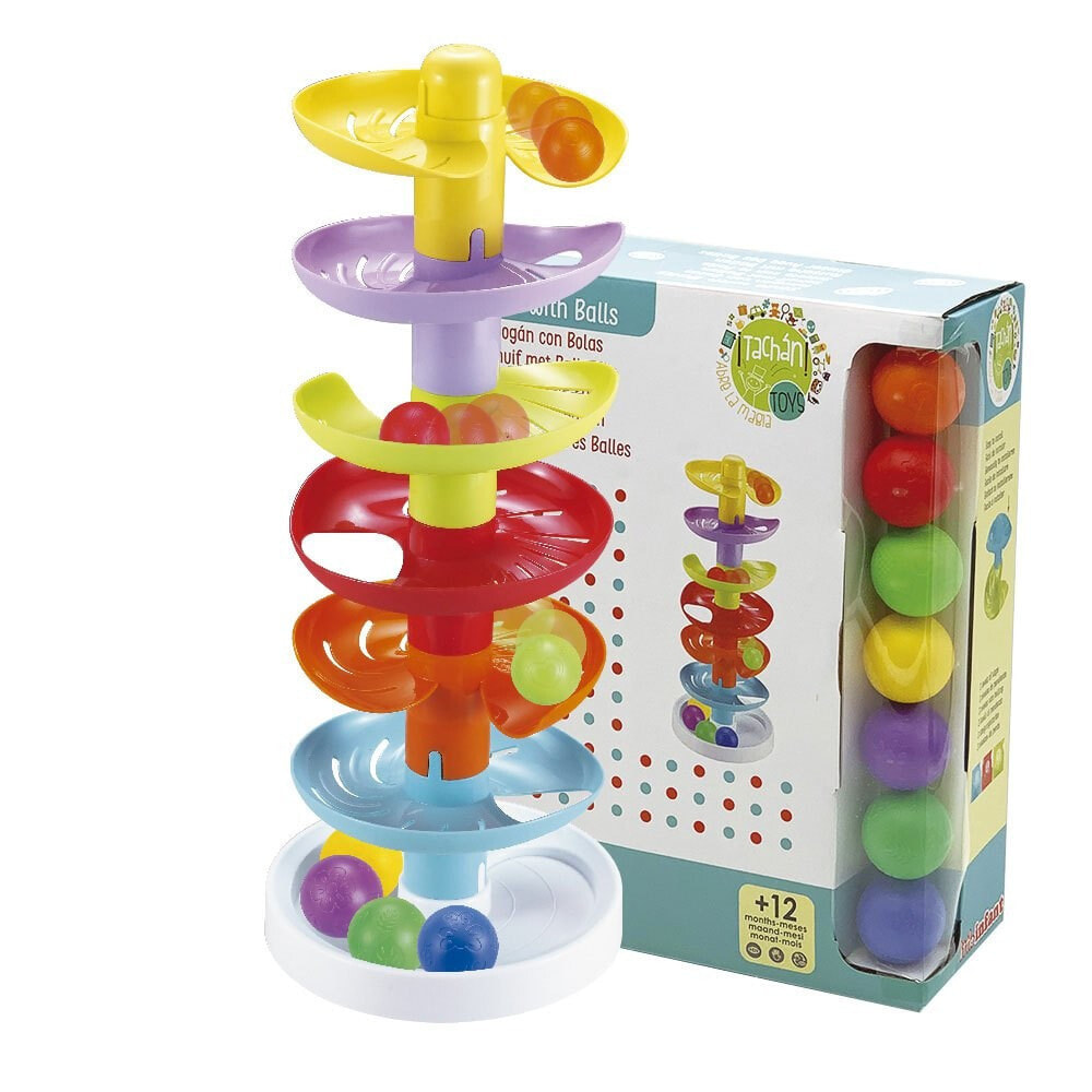 TACHAN Slide Of Colored Balls 6 Heights 47 Cm