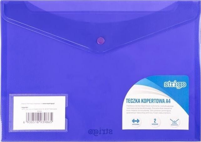 Strigo Envelope A4 folder with pockets Violet STRIGO