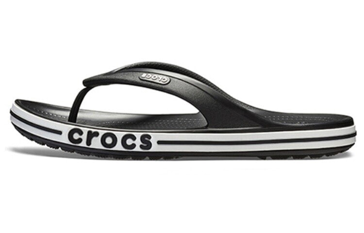 Crocs卡骆驰 Crocband 防滑夹脚 拖鞋 男女同款 黑色 / Спортивные тапочки Crocs Crocband 205393-066