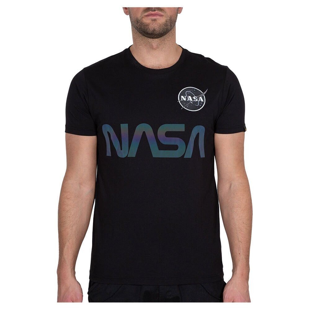 ALPHA INDUSTRIES NASA Rainbow Ref Short Sleeve T-Shirt