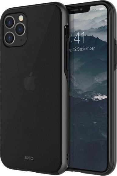 чехол силиконовый черный iPhone 11 Pro Max Uniq