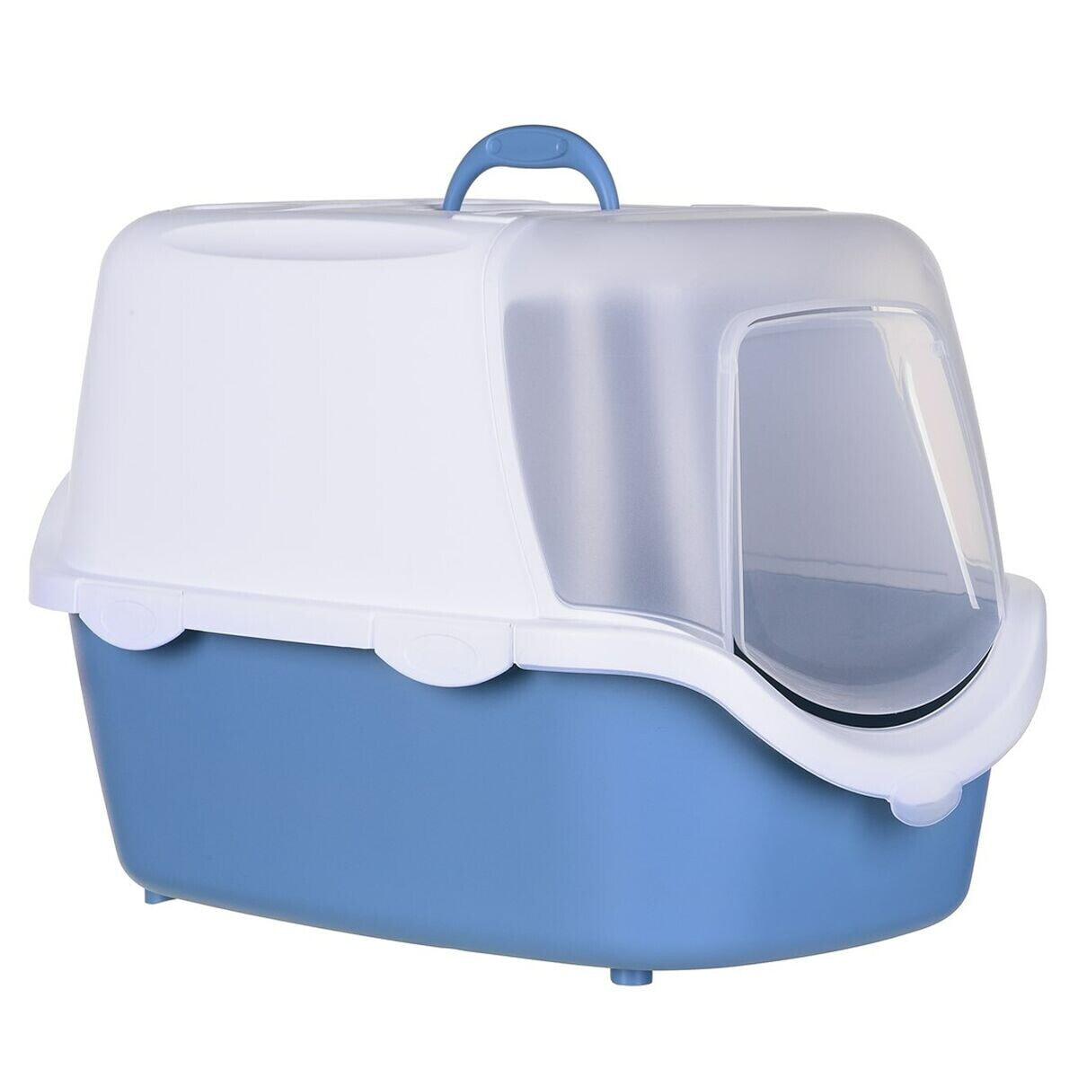 Ящик для кошачьего туалета Zolux Cathy Синий Пластик