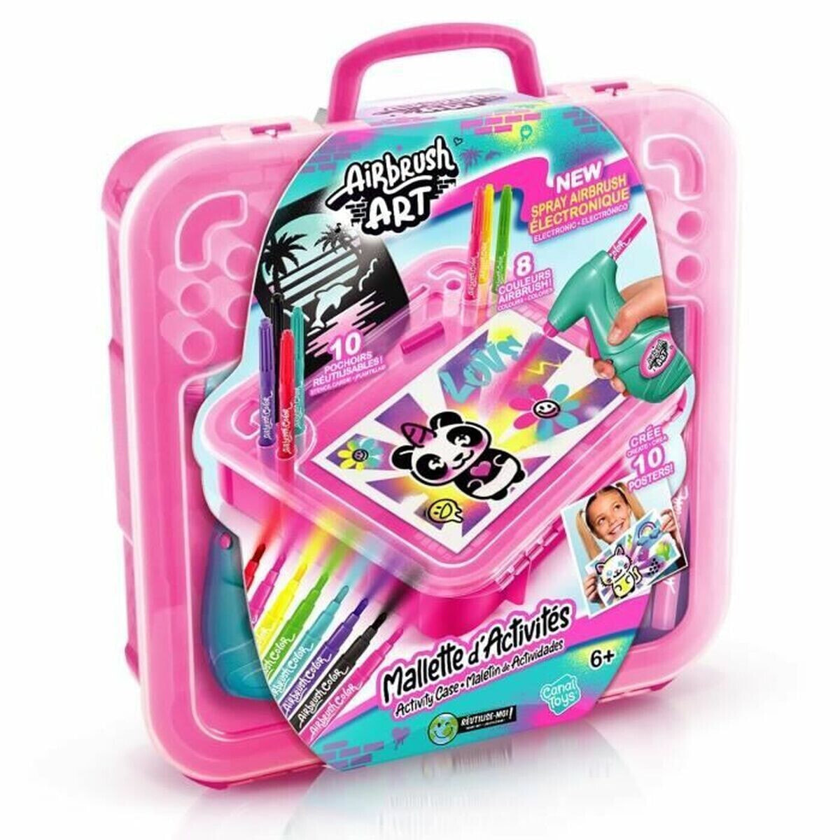 Craft Game Canal Toys Airbrush Art White Plastic