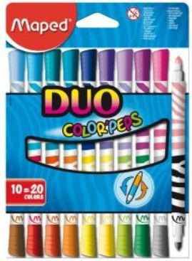 Corex Marked Color'peps Double-Sided Markers 10 pieces (847010)