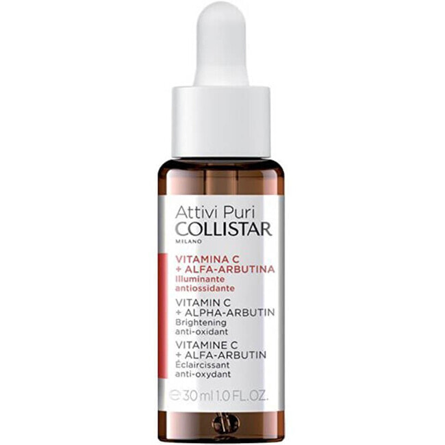 Антивозрастная сыворотка для лица COLLISTAR Vitamin C + Alpha-Arbutin (Brightening Anti-oxidant) 30 ml