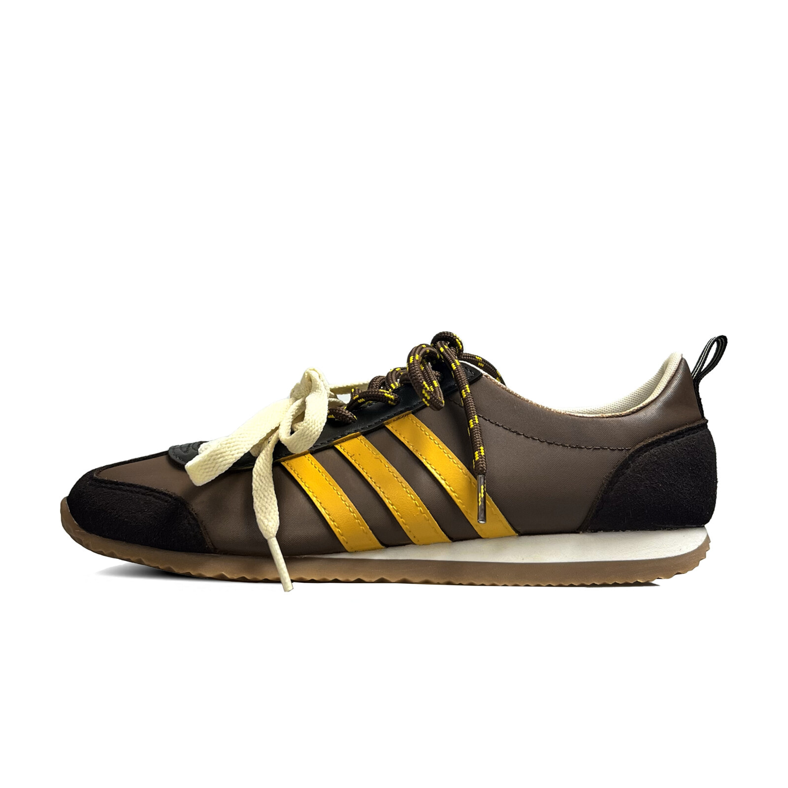 Adidas Neo VS JOG 2.0 Casual Shoes Unisex Low-Top Brown/Yellow