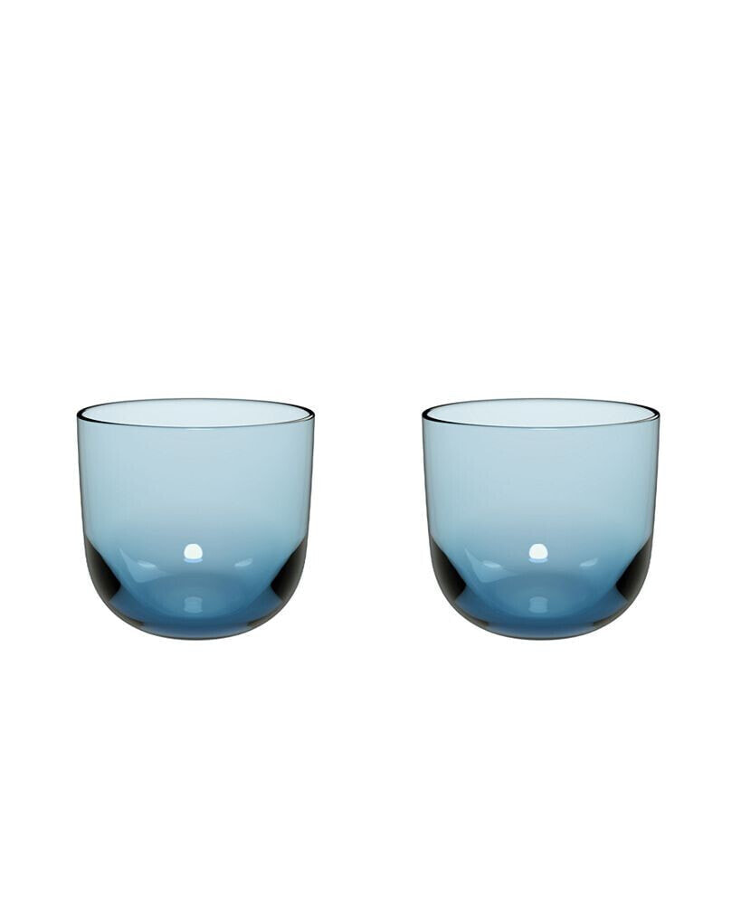 Villeroy & Boch like Double Old Fashioned Tumbler Glasses, Set of 2