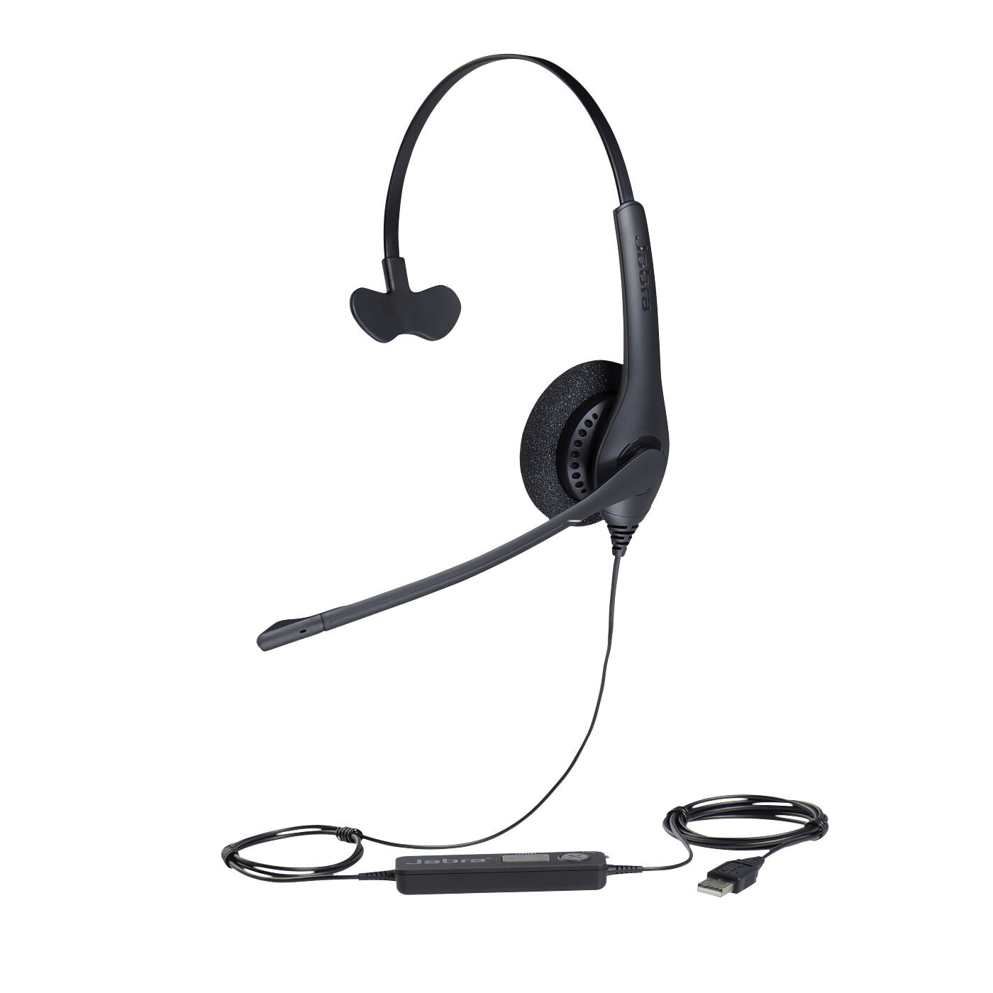 Jabra BIZ 1500 Mono USB Гарнитура Оголовье Черный 1553-0159