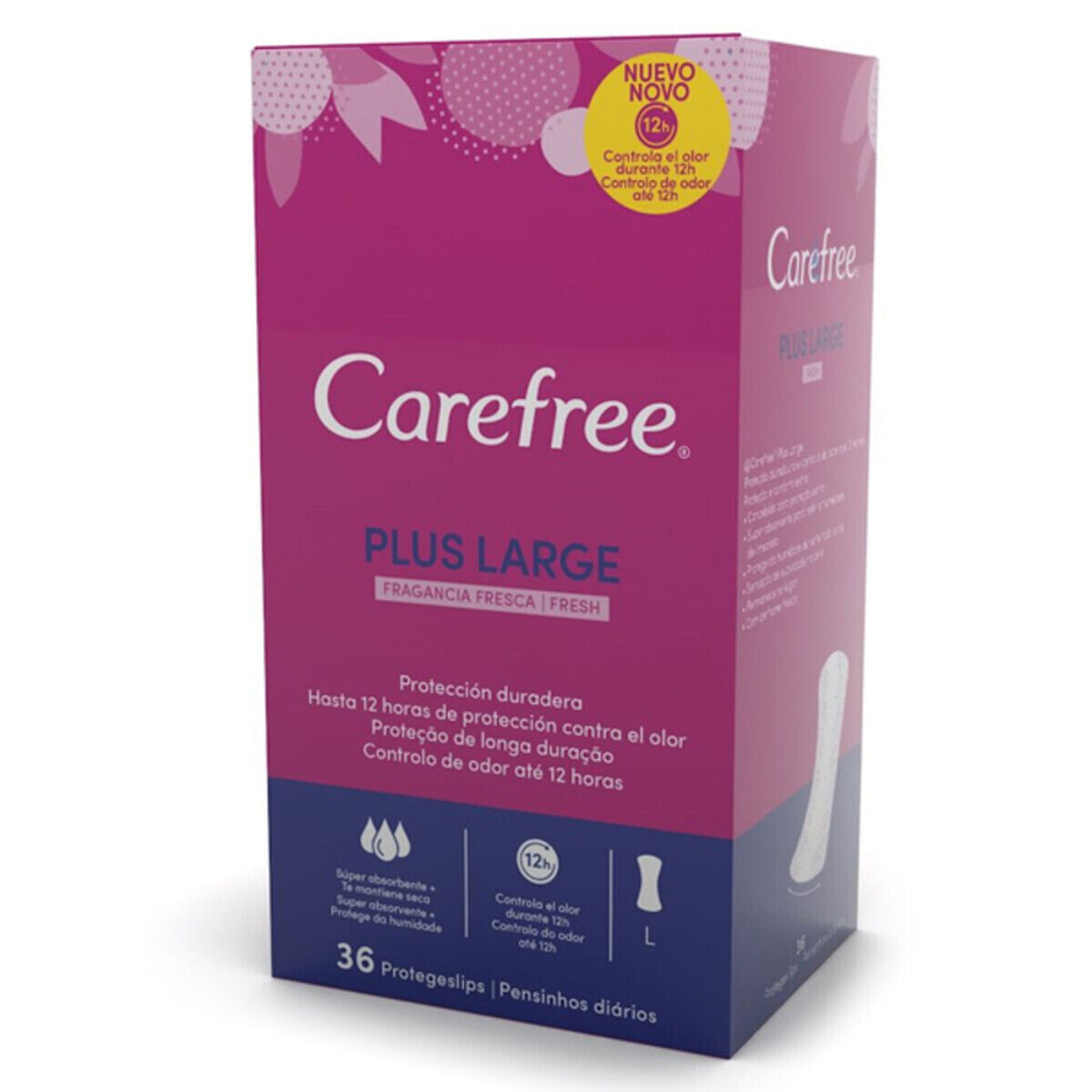 Прокладки с Макси защитой fresh Carefree 98183 (36 uds)